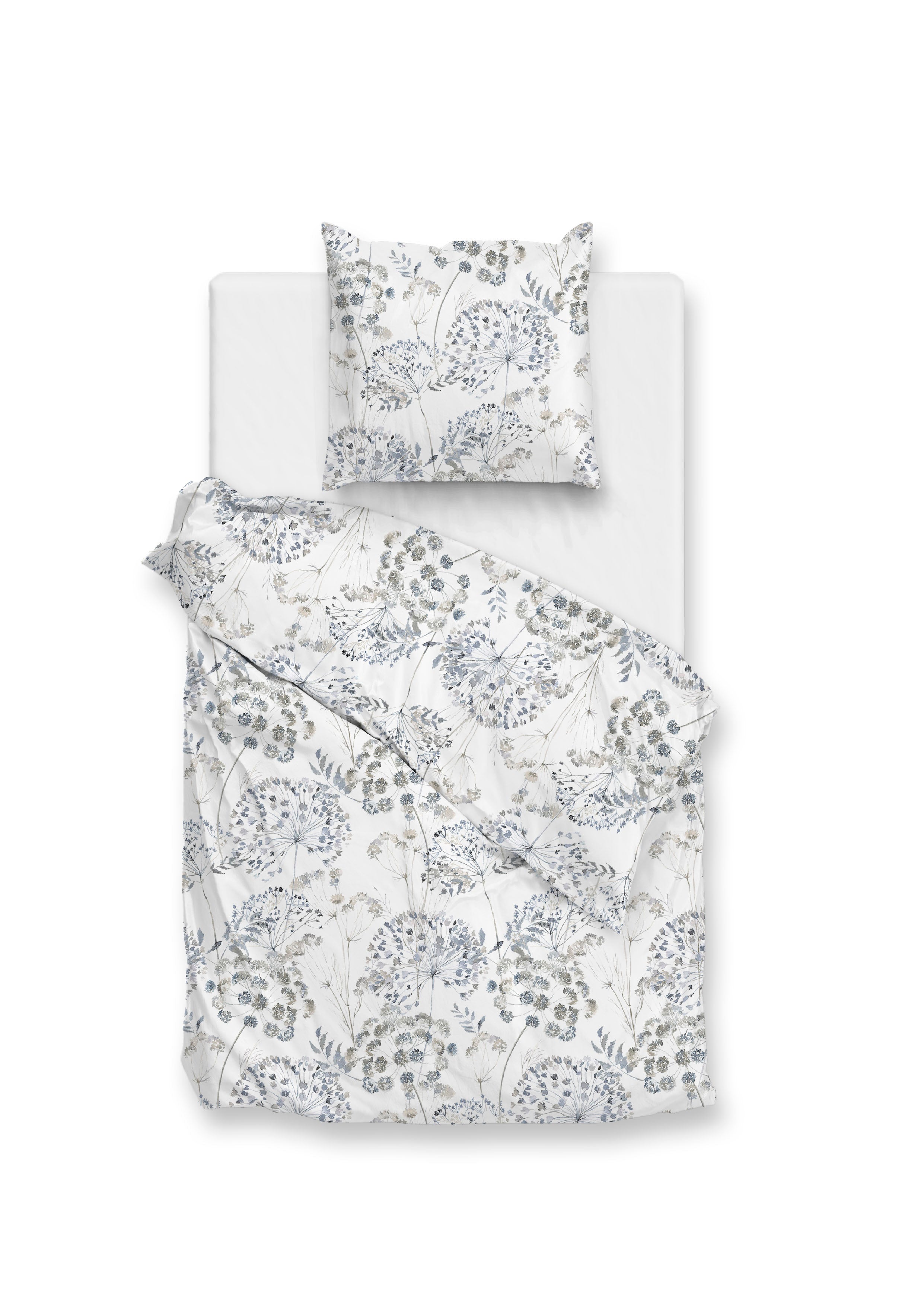 Dekbedovertrek Eira White - 100% Katoen-Flanel