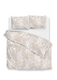 Zohome Dekbedovertrek Ibisco di Lino Sandy Beige - 100% Katoen