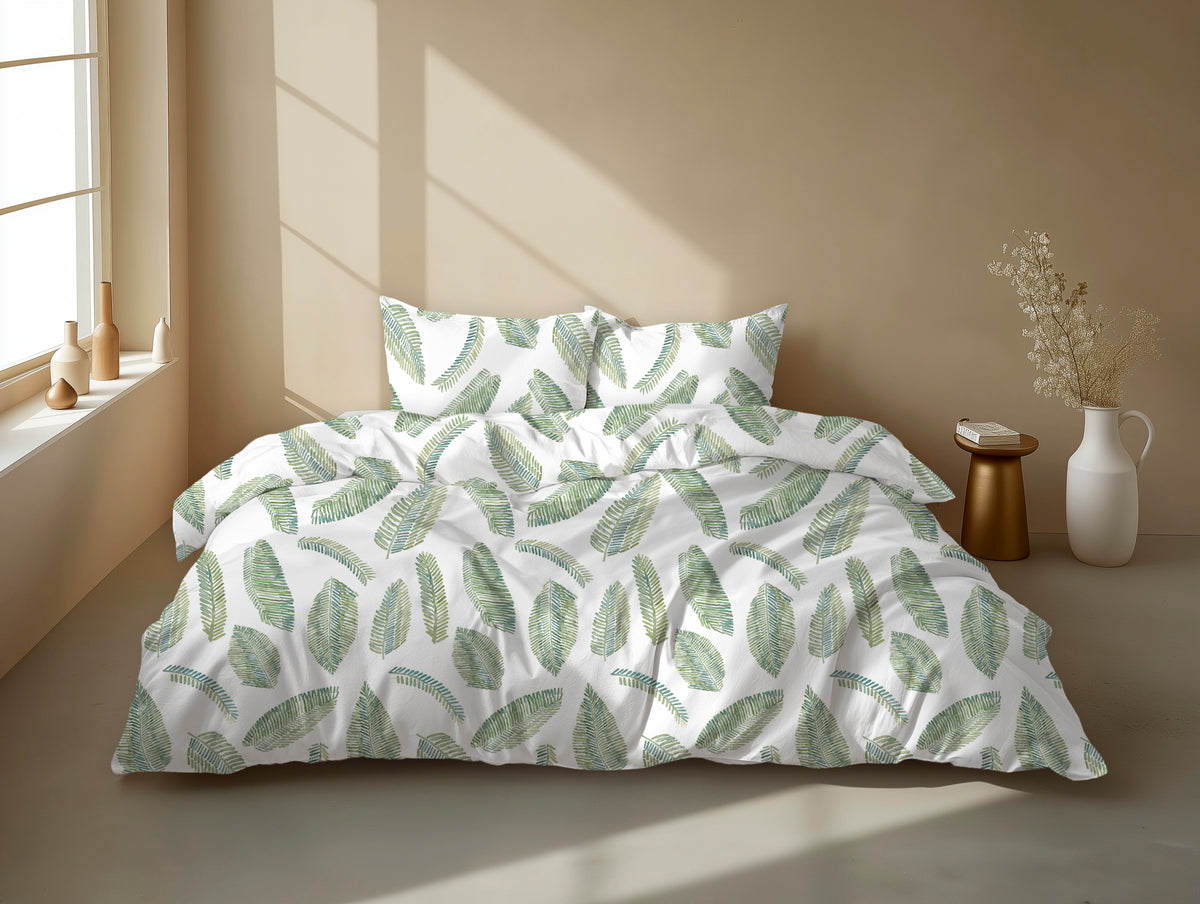 Zohome Dekbedovertrek Rosendo White - 100% Katoen