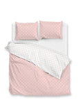 Dekbedovertrek Punta di Cotone Crystal Pink - 100% Katoen