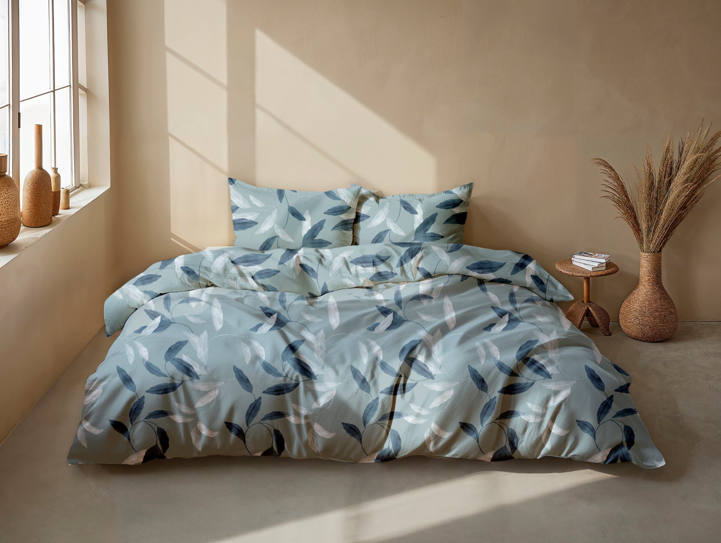 Dekbedovertrek Astrid Blue - 100% Katoen-Flanel
