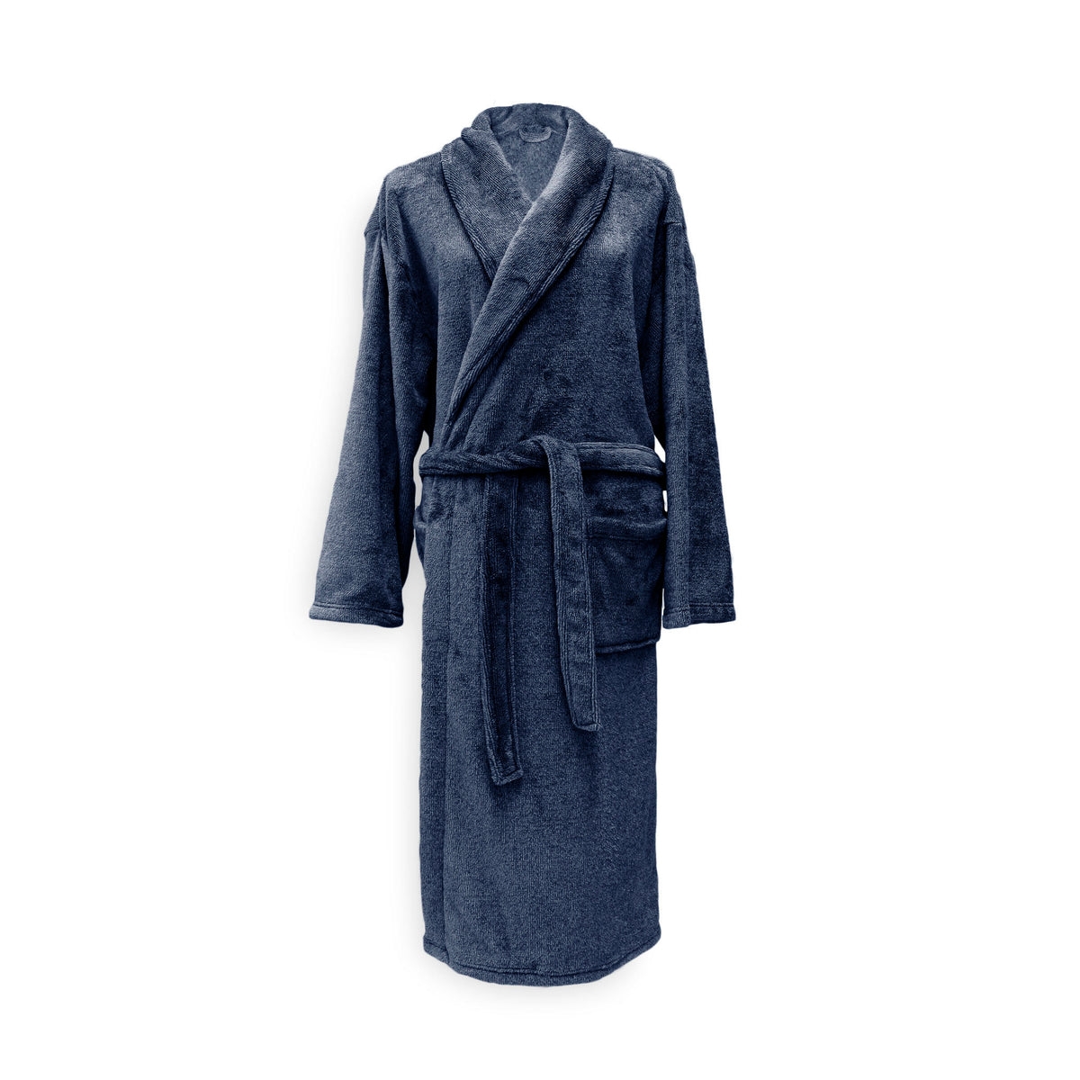 Badjas Cara Navy Blue - 100% Polyester