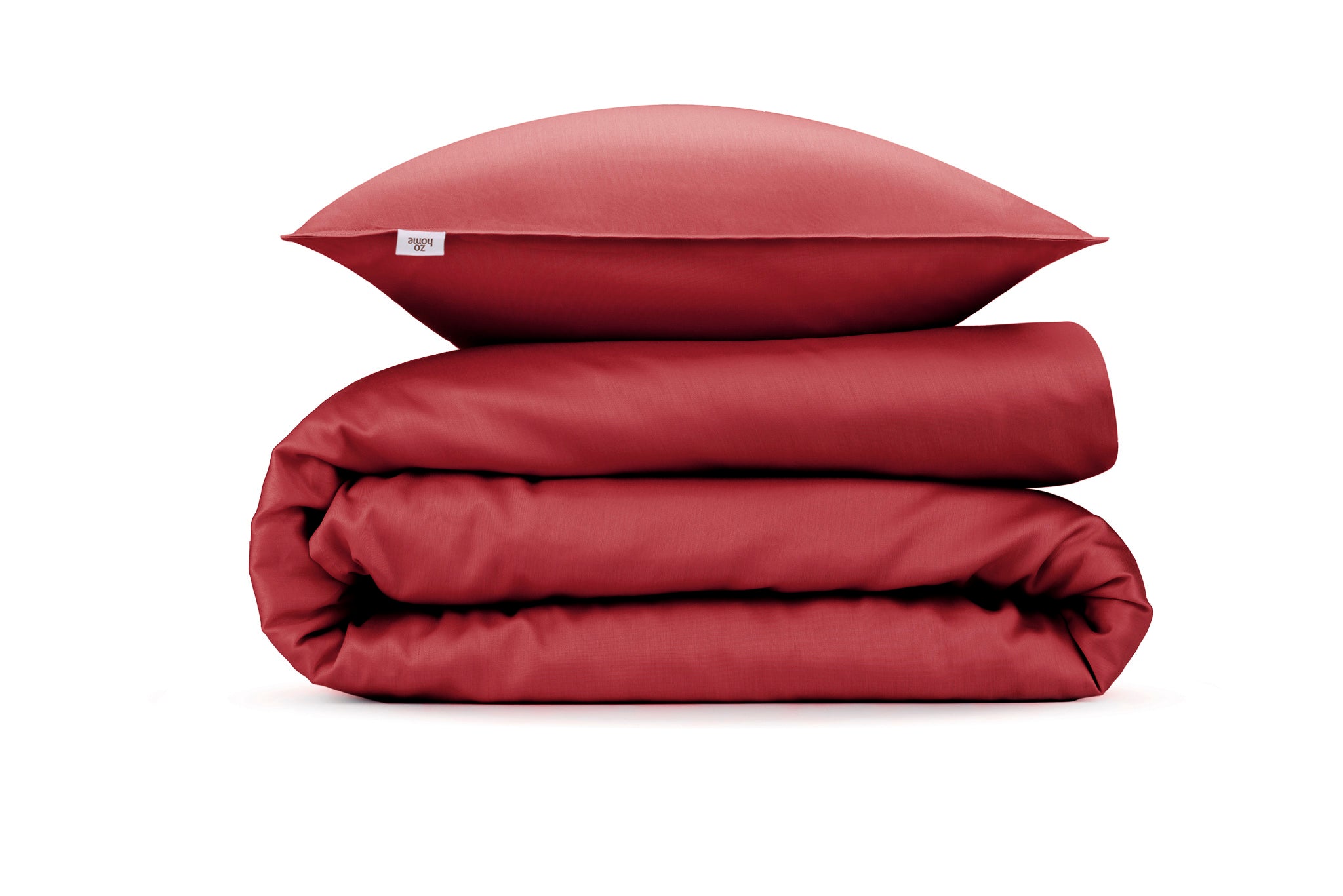 Dekbedovertrek Satinado Spicy Red - 100% Katoen-Satijn