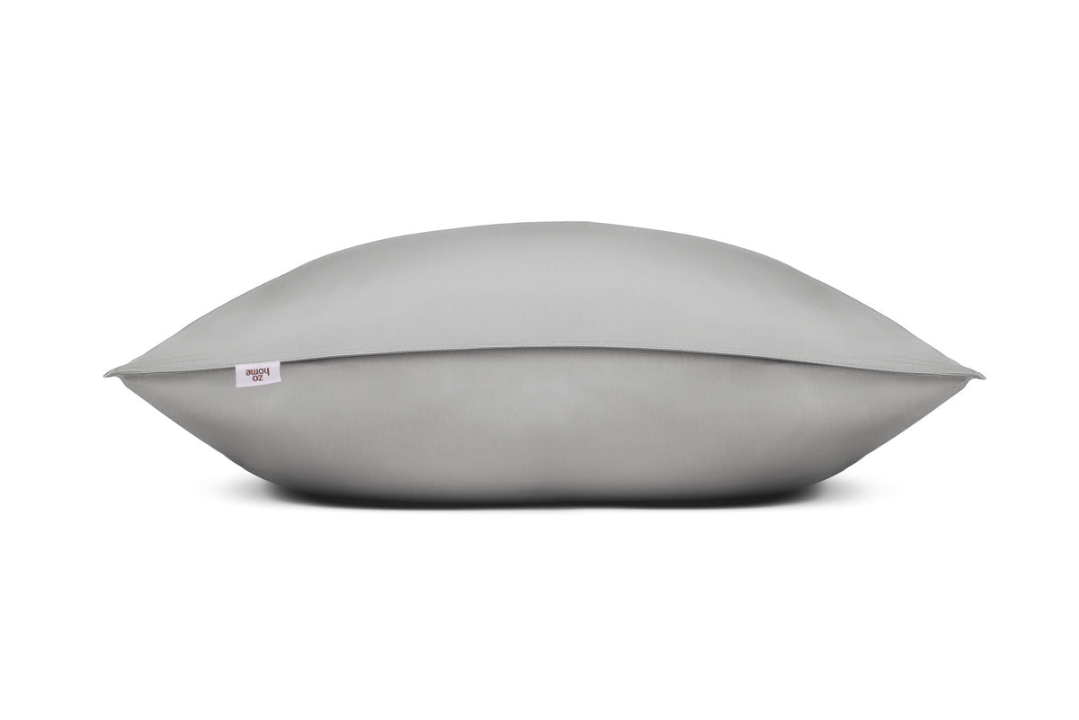 Kussensloop Satinado Iron Grey - 100% Cotton Satin