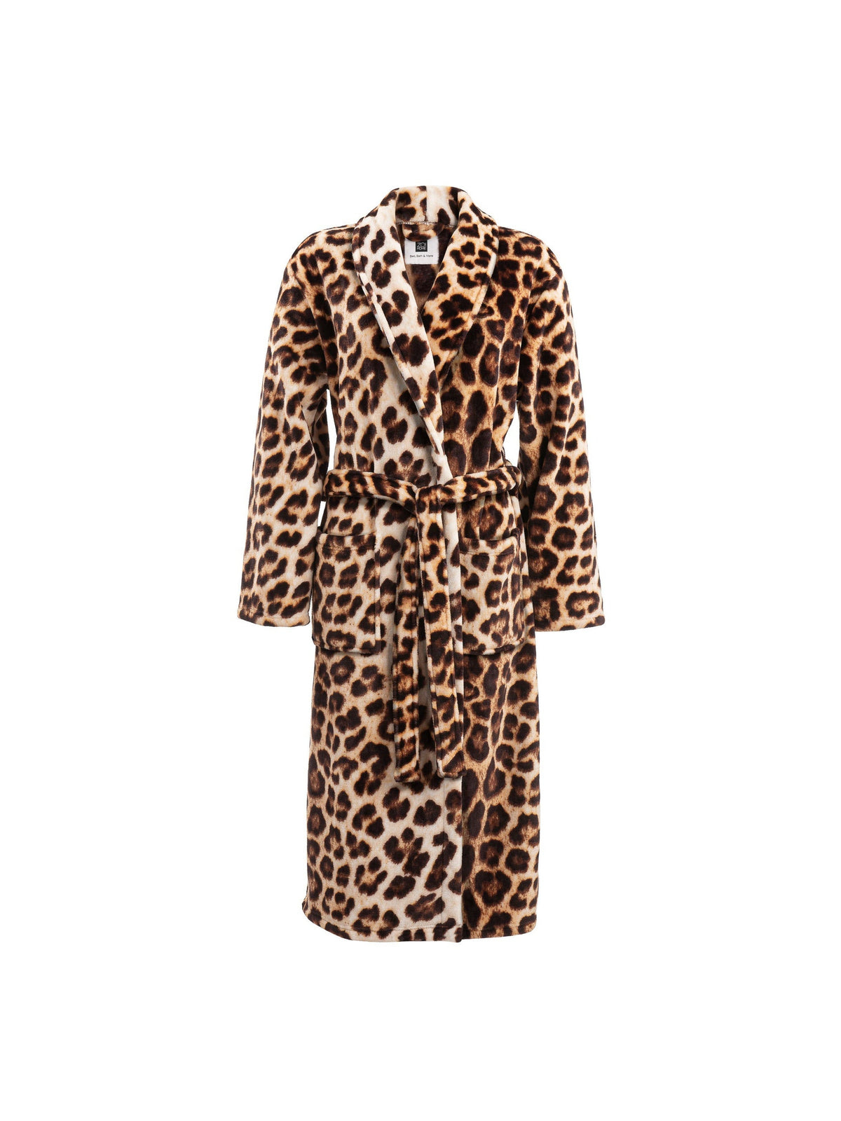 Badjas Leopard Brown - 100% Polyester