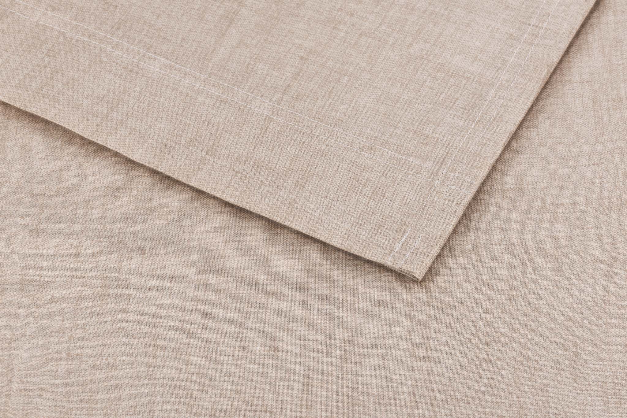 Laken Lino Sandy Beige - 100% Katoen