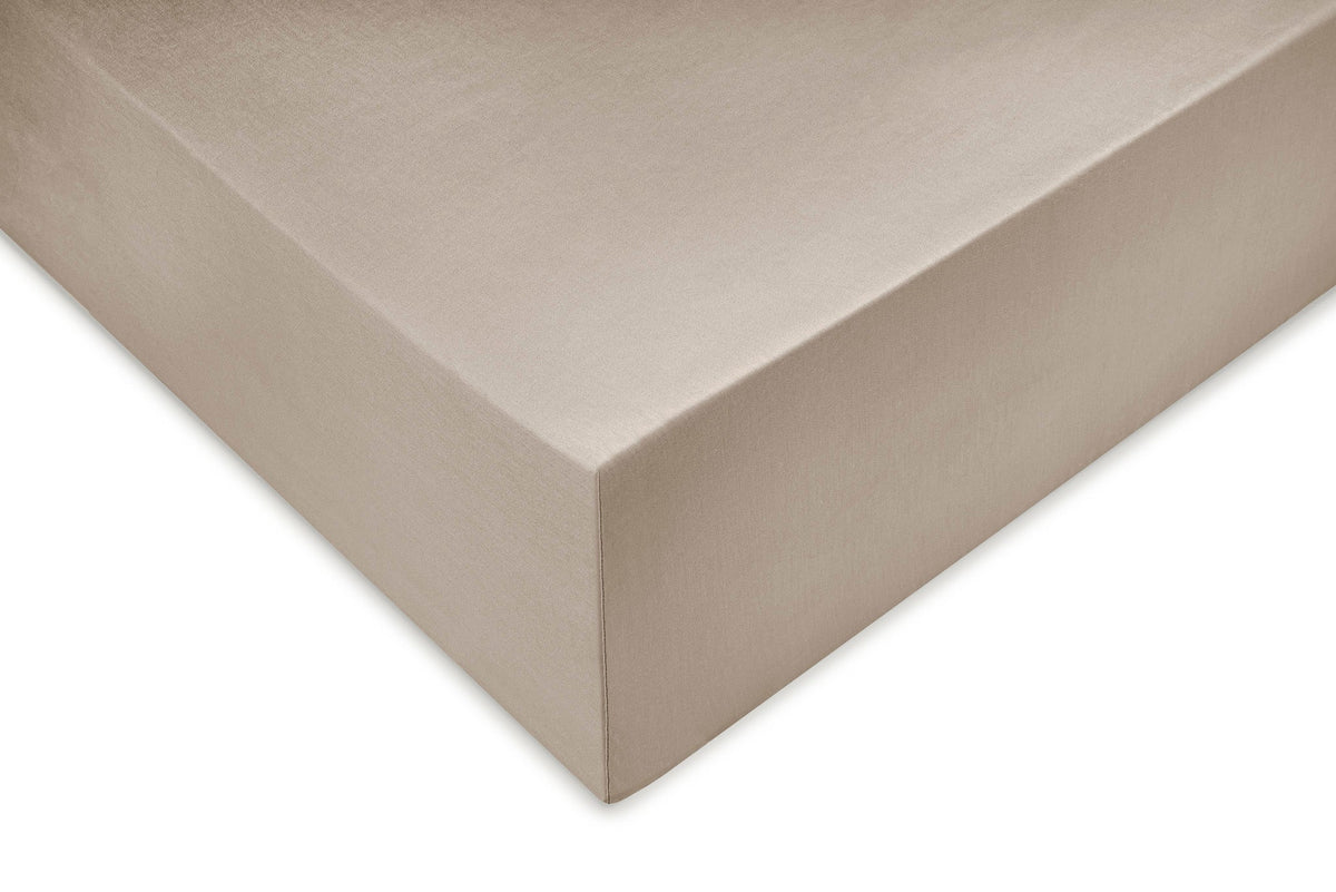 Zohome Hoeslaken Satinado Forest Sand - 100% Katoen-Satijn