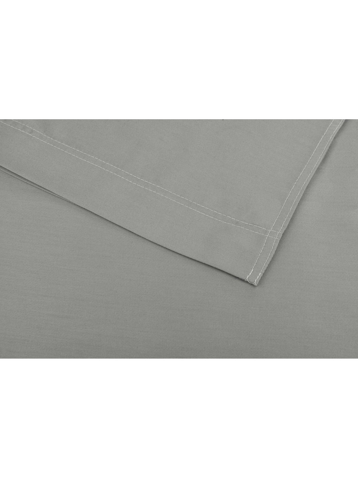 Laken Satinado  Iron Grey - 100% Katoen-Satijn
