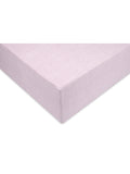 Hoeslaken Lino Grey Lilac - 100% Katoen