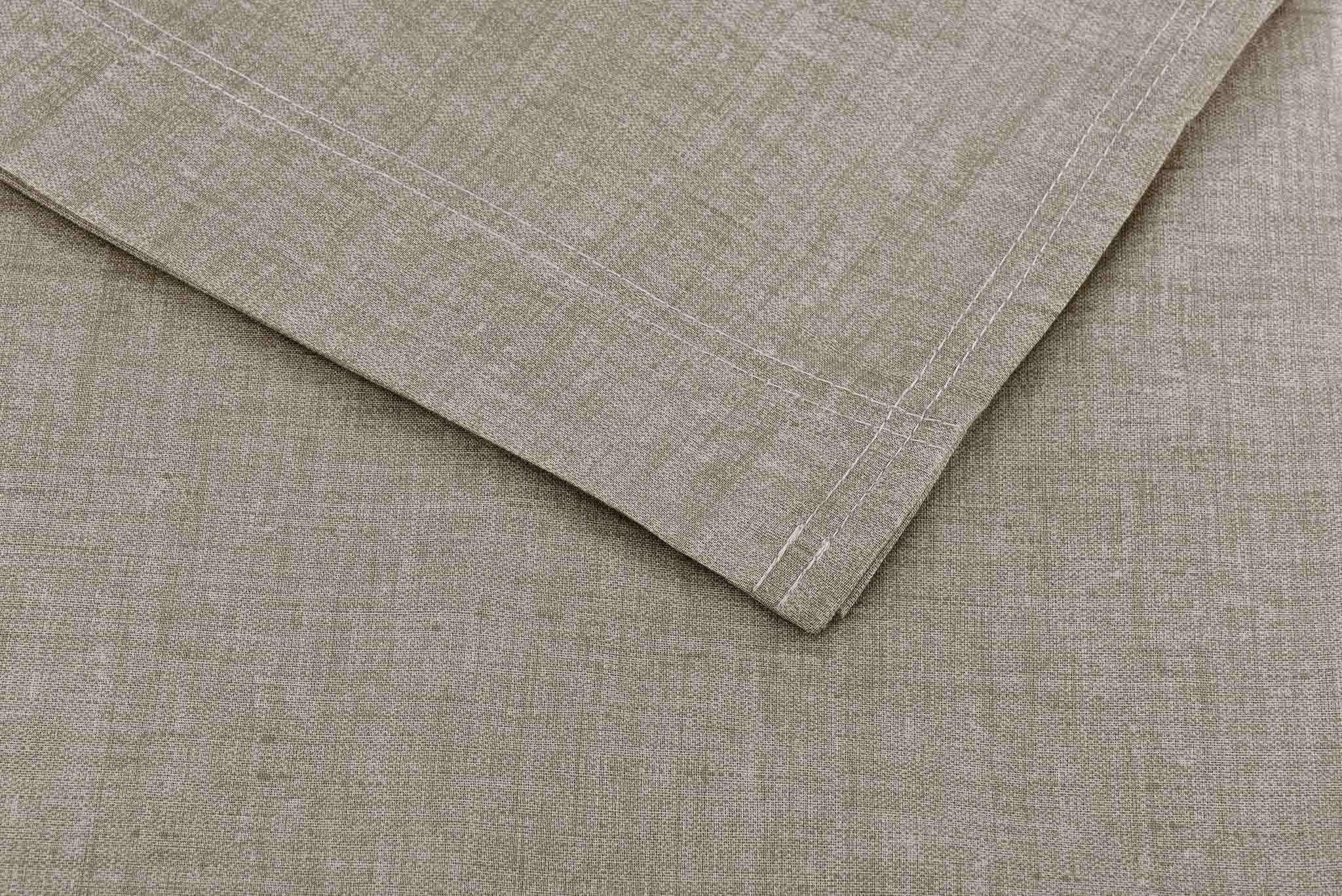 Laken Lino Palm Taupe - 100% Katoen